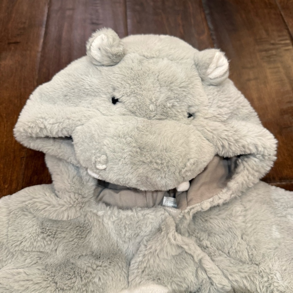 Pottery Barn Gray Hippo Baby Costume - Picture 3 of 14